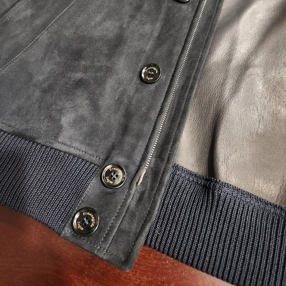 ERMENEGILDO ZEGNA Lambskin Bomber Blouson - Picture 15 of 16